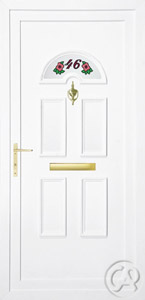 Door Cannes Flower With Number - Click to request a no obligation quotation